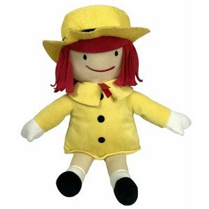 Madeline Plush Doll Stuffed Animal.  Yellow Outfit